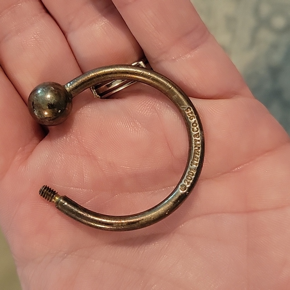 Tiffany key chain missing ball